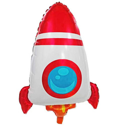Folienballon Rakete - 45x60 cm