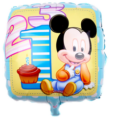 Mickey 18" (45cm) Folienballon.)