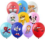 Balloon Set "Cartoon MIX" (10 pcs.)