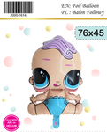 Foil Balloon "LOL" (80cm*48cm)
