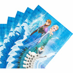FROZEN Elsa Anna Olaf Papierservietten 20 Stück. - Party-Dekoration