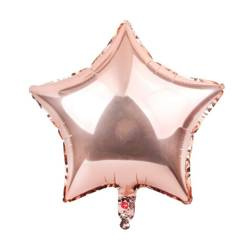 Folie Stern Rosa Gold 18" (45cm).)