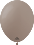 Riesenballon 19" Premium Show™, Kaffee (075) 10 Stk.