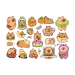 Capybara Tattoos - entzückende Kollektion für kleine Entdecker (1 Stück)