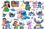 Lilo & Stitch Kinder Tattoos (1 Stück)