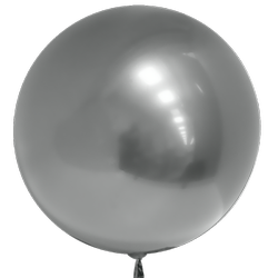 Luftblasen Silber Ballon (18 Zoll)
