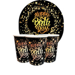 HAPPY BIRTHDAY Becherset (10 Stück)