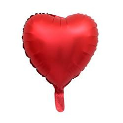 Folie Herz Rot 18" (45cm).)