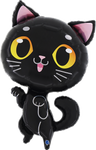 Schwarzer Katzen-Folienballon, Grabo