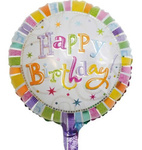 Happy Birthday 18" Folienballon (45cm).)