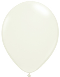 Ballons 5" (12,5 cm), Elfenbeinweiß (100 Stück)./ Packung.)