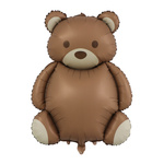 Folienballon in Form eines Teddys - 89cm x 65cm