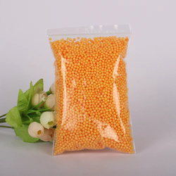 Orangefarbene Styropor-Luftballons (0.5l.)