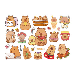 Capybara-Tattoos - charmanter Spaß für die Jüngsten! (1 Stück)