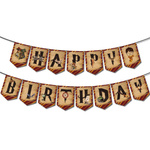 Happy Birthday Sonic paper garland (1 pc)