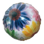 Folienballon Gerbera 18" (45cm).)