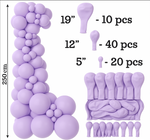 Latex Balloon Giant 19" Premium SHOW™ Macaron Lilac (041) 10 pcs.