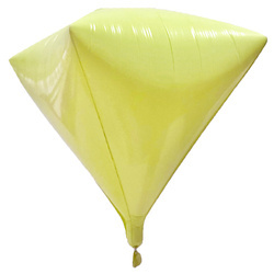 Diamantgelber Macaron-Ballon (24 Zoll)