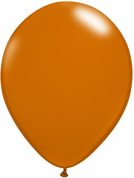 Ballons 5" (12,5 cm), kakaobraun (100 Stück)./ Packung.)