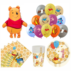 Winnie the Pooh Geburtstag Party Set Luftballons Tassen Servietten