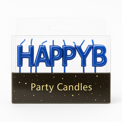 "HAPPY BIRTHDAY" Geburtstagskerzen - der Zauber jeder Feier