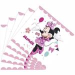 Papierservietten - Minnie Mouse in Rosa (20 Stück).)