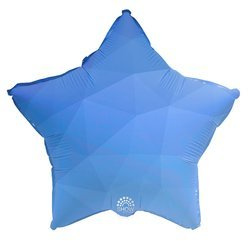 Star Blue Gradient 18" (45cm).)