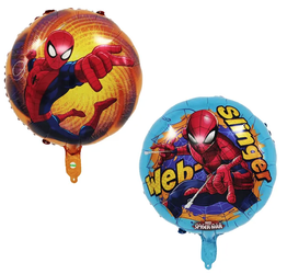 Doppelseitiger Spider Man 18" (45cm) Folienballon.)