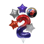 Spider Man 2. Geburtstag Ballon Set