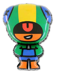 Folienballon Brawl Stars Leon , Grabo