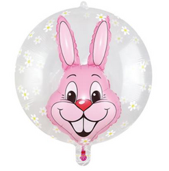 Folienballon Kaninchen (60cm*69cm)