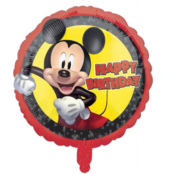 Mickey Happy Birthday 18" (45cm) Folienballon.)
