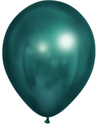 Ballons 5" Chrom, Pfauenblau (100 Stück)./ Packung.)