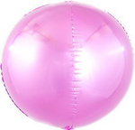 4D Rosa 18" (45cm) Folienballon.)