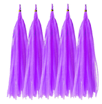 Balloon Tail Purple, Tassel (5pcs)