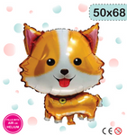 Folienballon Golden Dog (50cm*68cm)