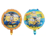 Folienballon mit Minions 18" (45cm).)