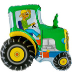 Folienballon Traktor, Grabo