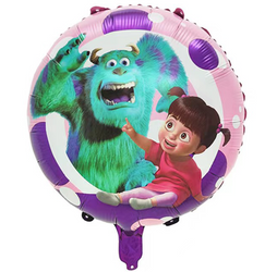 Folienballon Monster und Co 18" (45cm).)