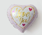 Foil Balloon "I Love You" 18" (45cm.)