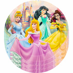 Pappteller Disney Prinzessinnen 18 cm 10 Stk.