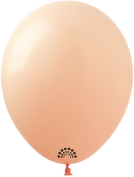Premium SHOW 5 Zoll Gummiballons, Macaron Pfirsich (023)