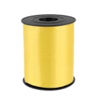 Ribbon for balloons "Yellow" (5mm*225m)