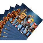 Roblox Papierservietten Geburtstag Dekoration 20 Stk.