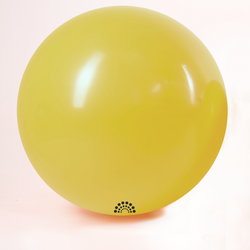 Riesiger 24" Premium Show™ Ballon, senfgelb (071)