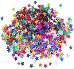 Konfetti für Luftballons Sterne MIX (50g).)