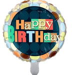 Happy Birthday 18" Folienballon (45cm).)