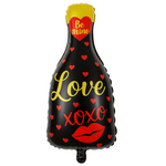 Champagner-Folienballon. LIEBE (38cm*81cm)
