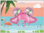 Balloons set  "Flamingo" (5 pcs.)