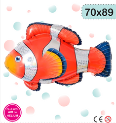 Nemo Goldfisch Folienballon (70cm*89cm)